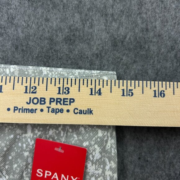 Spanx Jean-Ish Pull On Ankle Leggings Women's Size Medium White Gray Print NWT - Picture 11 of 14